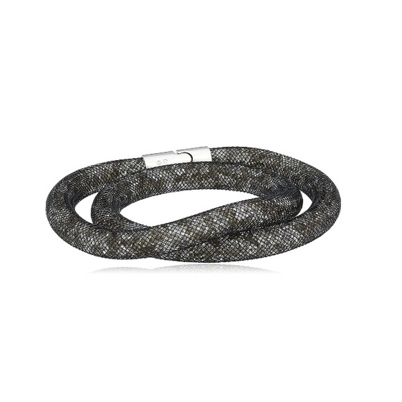 Swarovski Stardust Double Wrap Crystal Bracelet - Picture 3 of 15